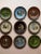 Mid-Century Swiss Folk Art Studio Pottery Wall Plates by Mw Thun - Set of 9 For Sale - Image 16 of 16