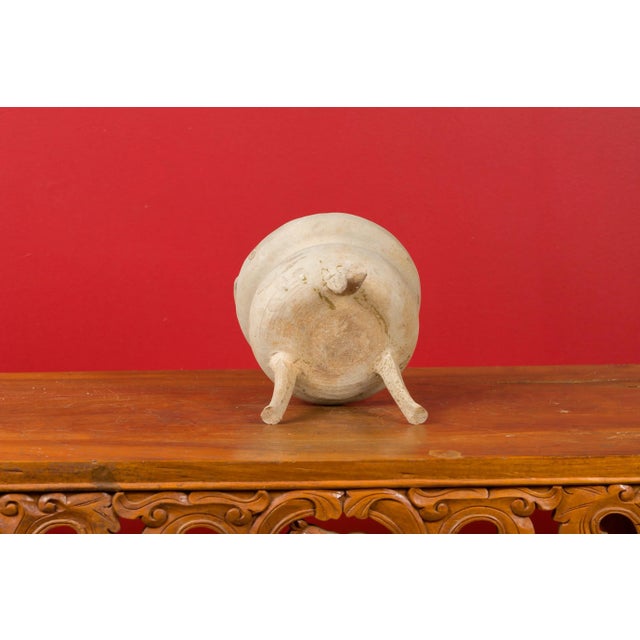 202 BC-200 AD Chinese Han Dynasty Period Tripod Base Incense Burner For Sale In New York - Image 6 of 13