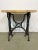 Industrial Iron & Wood Worktable, 1950s For Sale - Image 12 of 14