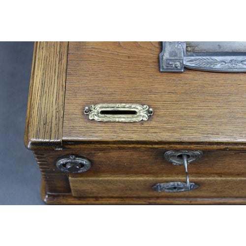 Antique Wooden Cash Register, 1900s For Sale - Image 11 of 18