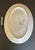 Beautiful Hermès “La Siesta” oval porcelain serving platter featuring vibrant floral, fruit, and butterfly artwork with...