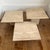 Stone Mid-Century Italian Travertine Nesting Tables, Set of 3 For Sale - Image 7 of 16