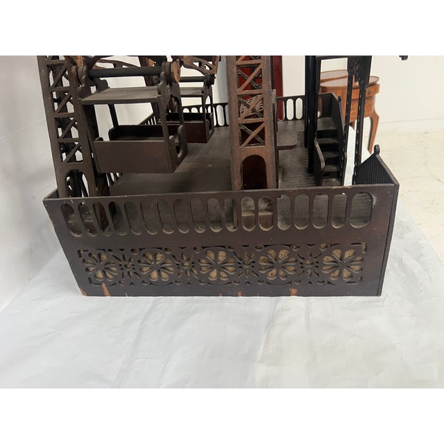 20th Century Model of a Ferris Wheel, Fairground Carousel For Sale - Image 12 of 18