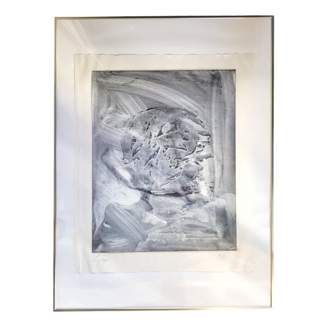 Robert Detheux, 1978, Aluminum & Glass & Paper For Sale