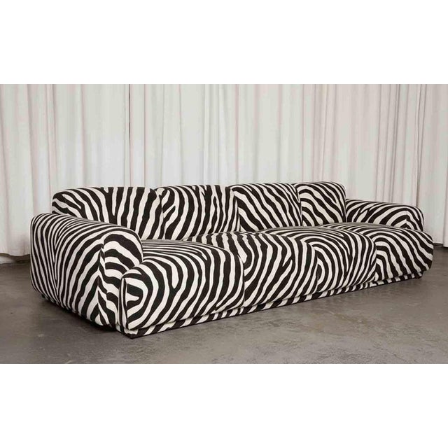 Abundancia Sofa in Zebra by Moanne For Sale - Image 6 of 8