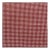Designer P Kaufmann Waverly Red & Cream French Country Gingham Check Fabric Sample For Sale