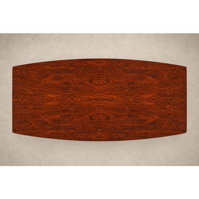 Brazilian Modern "Beg" Dining Table in Brazilian Rosewood and Chrome by Sergio Rodrigues, Brazil, 1960s For Sale - Image 10 of 18