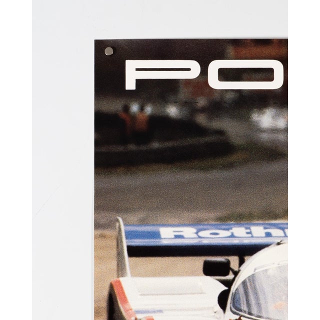 Paper 1000km Silverstone 1985 Original Motorsport Poster by Gruppe C For Sale - Image 7 of 9