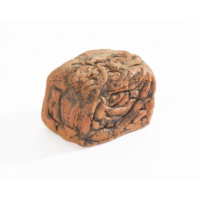 Contemporary Signed Studio Pottery Box by Dennis Kirchmann For Sale - Image 3 of 6