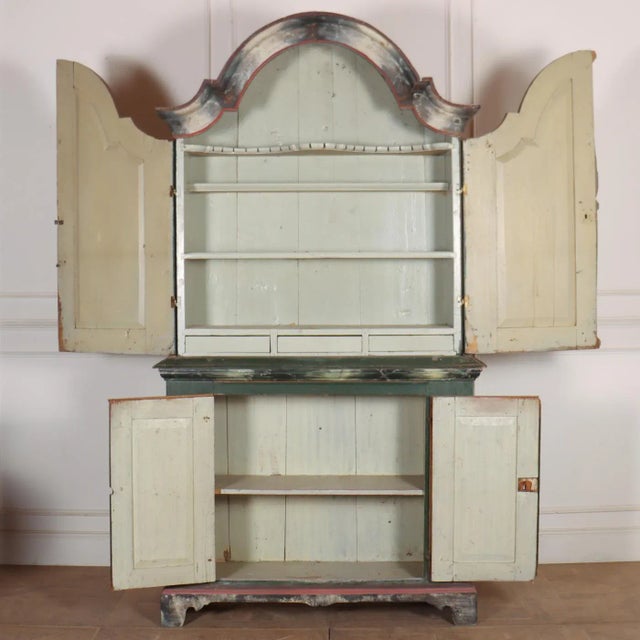 18th Century Swedish Linen Cupboard For Sale - Image 10 of 11