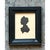 Vintage Silhouette Portrait in Black Frame For Sale In West Palm - Image 6 of 12