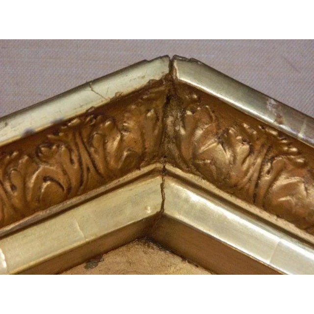 Wood Swedish Empire Gilt Wood Mirror, Early 19th Century For Sale - Image 7 of 11