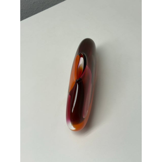 Bengt Hokanson & Trefny Dix Art Glass Vase For Sale - Image 4 of 12