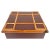 Bamboo & Wood Squared Box by Tommaso Barbi, Italy, 1960s For Sale - Image 18 of 18
