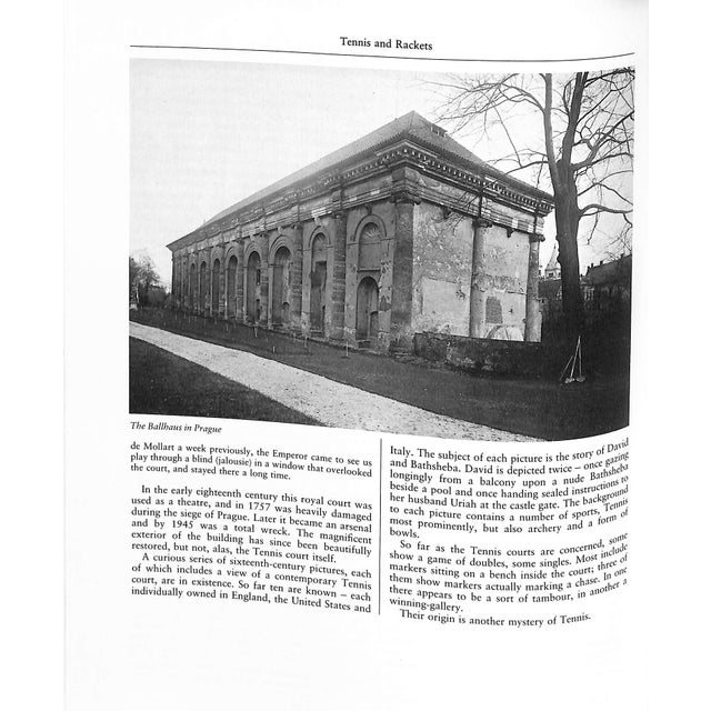 "The Willis Faber Book of Tennis & Rackets" 1980 Lord Aberdare For Sale - Image 4 of 12