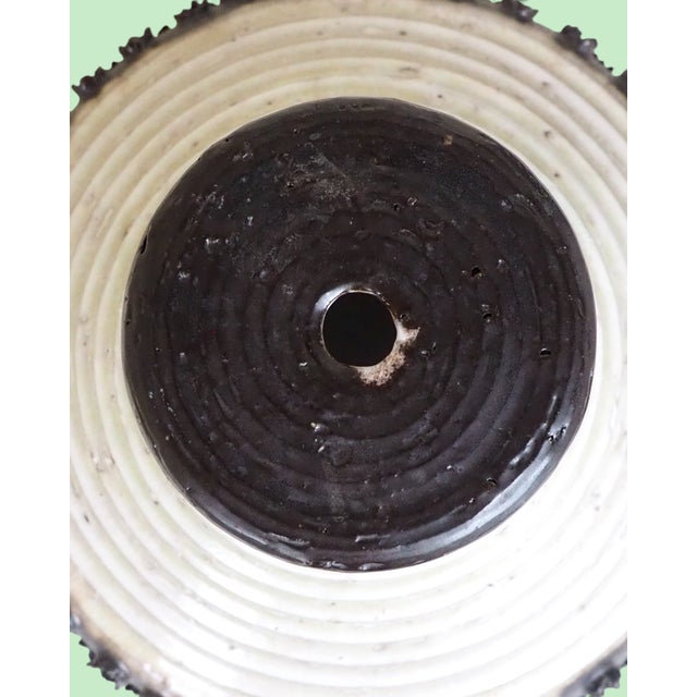 Brutalist Danish Ceramic Lampshade, 1960s For Sale - Image 4 of 12