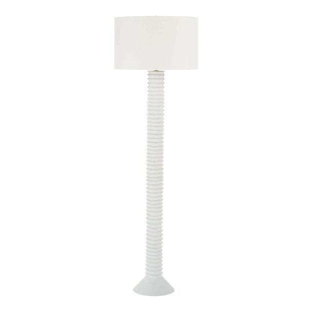 Regina Andrew Nabu Metal Floor Lamp White For Sale