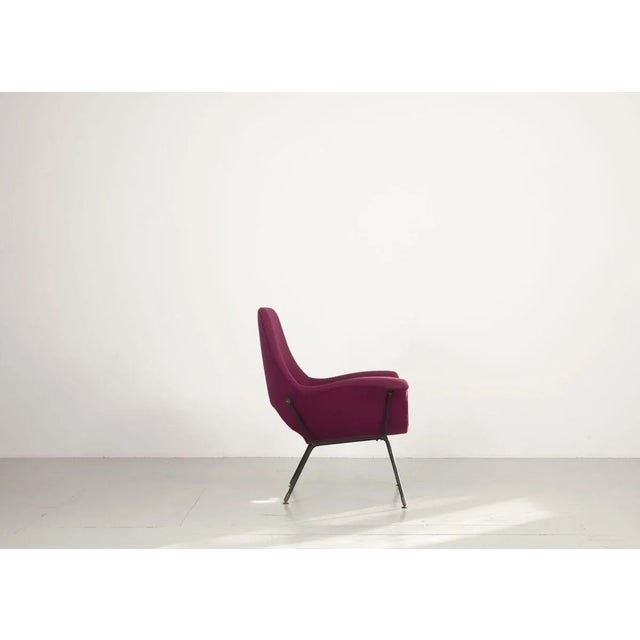 Model Golden Lounge Chair by Augusto Bozzi for Fratelli Saporiti, 1958 For Sale - Image 6 of 18