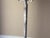 Vintage Church Altar Holy Water Font & Candelabra, 33 3/4”t., Silver Plate, 11 Lb For Sale - Image 12 of 12