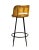 Mid 20th Century Vintage Mid 20th Century Bamboo and Rattan Swivel Bar Stool For Sale - Image 5 of 10