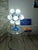Space Age Sputnik Atomic 12-Globe Table Lamp, 1970s For Sale - Image 11 of 13