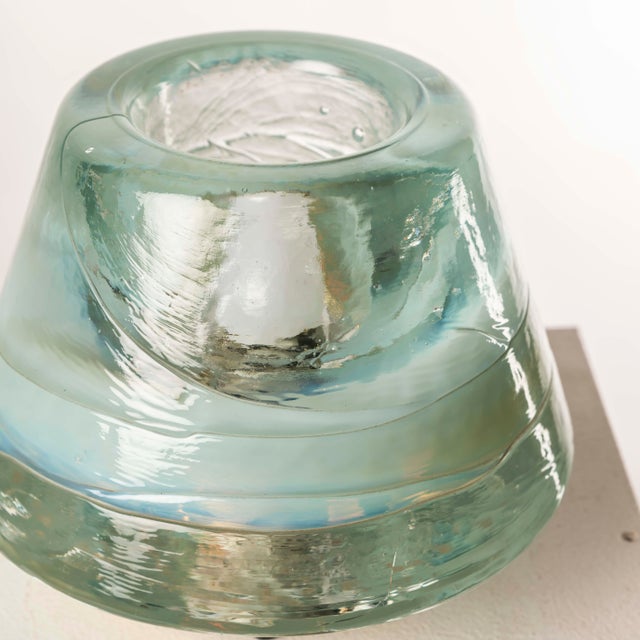 Murano Glass and Bronze Table Lamp by Renato Toso and Roberto Pamio, 1970s For Sale - Image 4 of 18