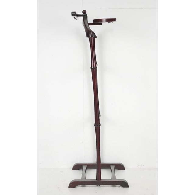 Wood 1950s Wood Fitwell Valet Stand Gentleman's Servant For Sale - Image 7 of 15