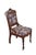 Victorian Antique Victorian Eastlake Walnut Burl Carved Parlor Chair Tapestry Fabric For Sale - Image 3 of 18