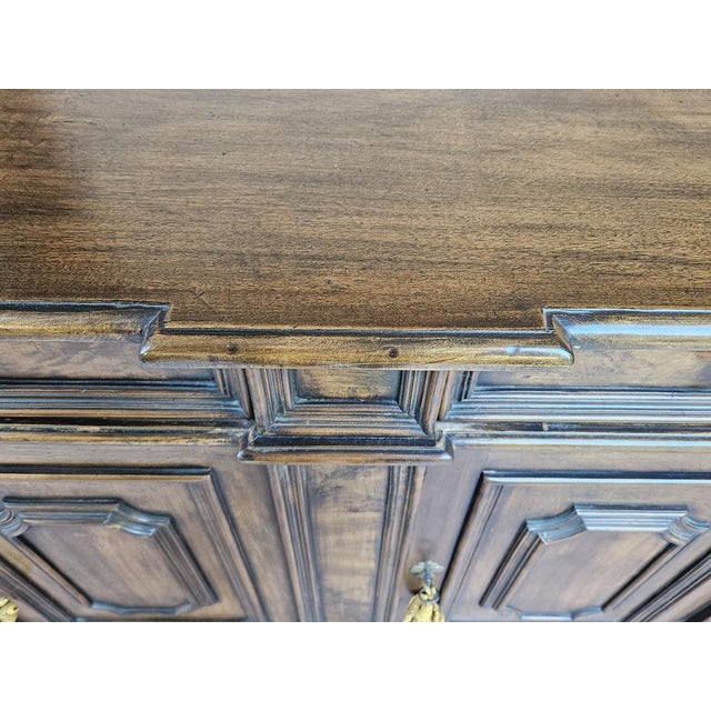 Brown Venetian Sideboard in American Walnut, 1950s For Sale - Image 8 of 18