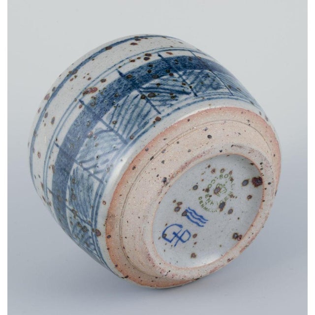1960s Small Vase in Stoneware from Gerd Hjort Petersen for Royal Copenhagen, 1966 For Sale - Image 5 of 7