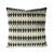 Black Black Gray & White Geometric Velvet Pillow Cover For Sale - Image 8 of 8