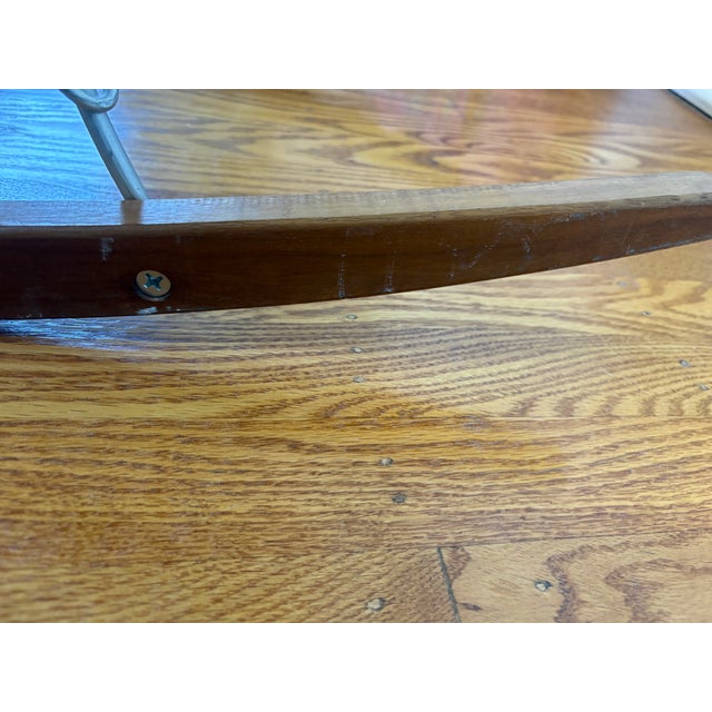 1960s Authentic Mid Century Modern Vintage Eames Herman Miller Small Mustard Rocker For Sale - Image 11 of 11