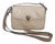 1980s Bottega Veneta Cream Crossbody Bag With Adjustable Strap For Sale
