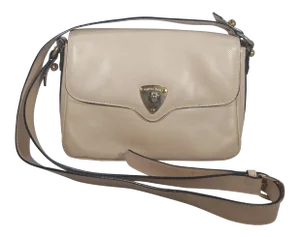 1980s Bottega Veneta Cream Crossbody Bag With Adjustable Strap