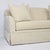 Textile m.j. Design Consultants Custom Neutral Upholstered Sofa For Sale - Image 7 of 14