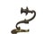 Antique Bronze Wall Lamp, Germany, 1900s For Sale - Image 5 of 15