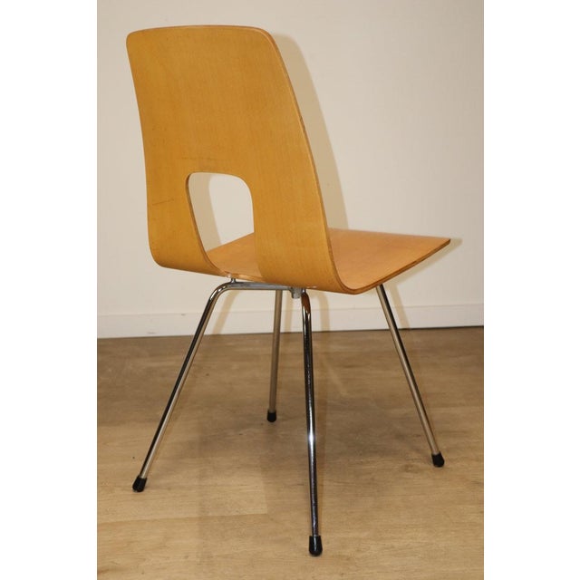Mid-Century Modern One Point Model Chair by Hans Bellman in Beech, 1950s For Sale - Image 3 of 18