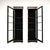 Antique Edwardian Lacquered Chinoiserie Display Cabinets, 1900, Set of 2 For Sale - Image 3 of 11