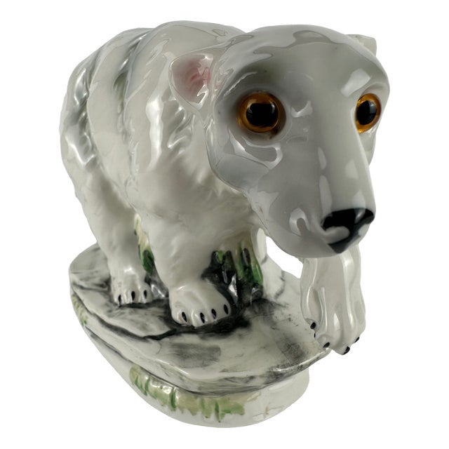 Art Deco Polar Bear Table Lamp, 1930s For Sale