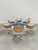 Vintage Fiberglass La Fonda Dining Chairs by Charles & Ray Eames for Herman Miller, 1960s, Set of 7 For Sale - Image 3 of 10