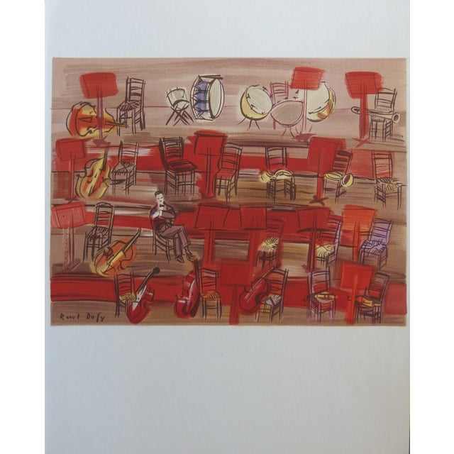 Raoul Dufy (1877-1953) (after) Orchestra, Intermission Color lithograph Signed in the plate On wove paper, 24 x 30 cm...