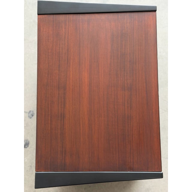 1980s Single Angular Nightstand by Henredon For Sale - Image 14 of 15