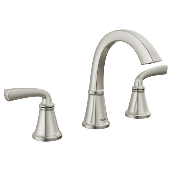 Traditional Delta Geist Bathroom Sink Faucet Spotshield Brushed Nickel-Certified Refurbished For Sale - Image 3 of 4