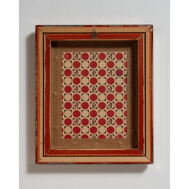 Mid 20th Century France Brown Canvas Painting For Sale - Image 13 of 15