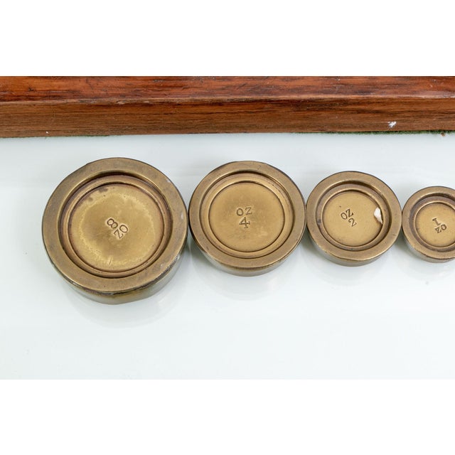 19th Century Antique English S. Mordan & Co. London Letter Postal Scale For Sale - Image 5 of 11