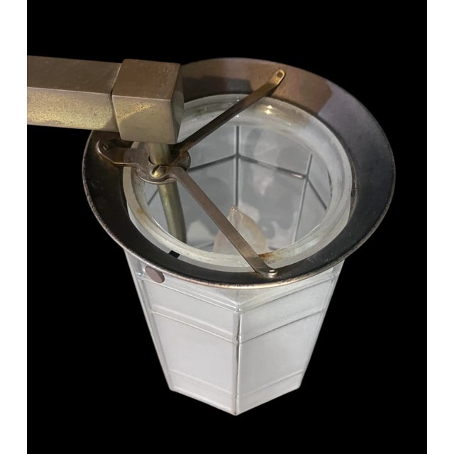 1910s Rare Gas Mission Chandelier For Sale In South Bend - Image 6 of 6