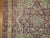 Pink Zabihi Collection Distressed Antique Lavar Kermanshah 19th century Rug - 4' x 6'4" For Sale - Image 8 of 10