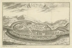 Elisabeth Haussard, Longvek Capital of Cambodia, 1761, Paper