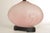 Hollywood Regency Pink Glass Table Lamp For Sale In Philadelphia - Image 6 of 12