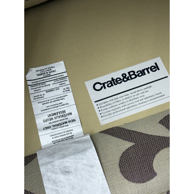 Crate & Barrel Crate & Barrel Clara Armchair For Sale - Image 4 of 12